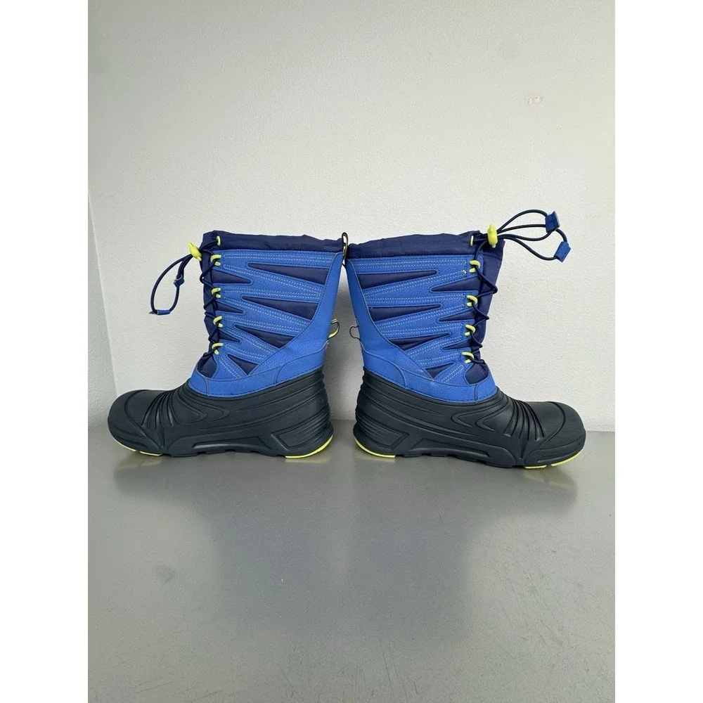 Merrell Snow Quest Lite 3.0 Boots Youth Kids 7 M Waterproof Rubber Winter Blue